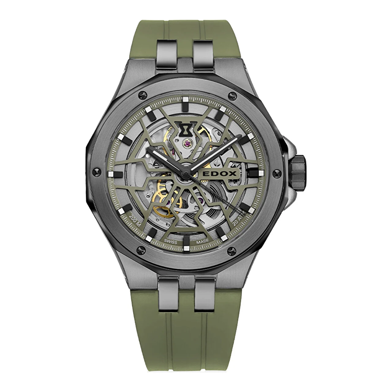 EDOX Delfin 85303-357GNCAV-VONB 43 mm kol saati