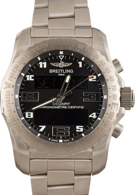 Breitling Cockpit B50 Titanium EB501022/BD40 kol saati