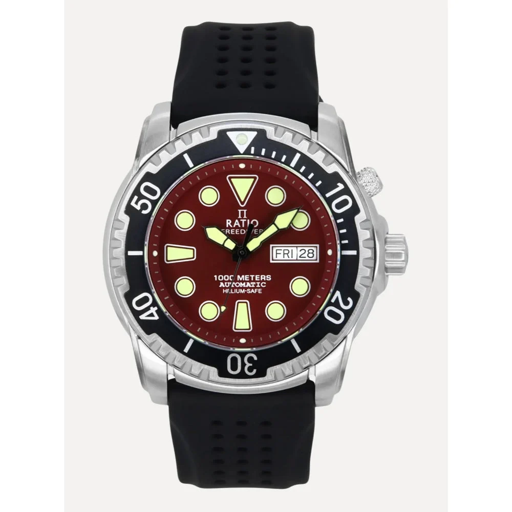 Ratio FreeDiver 1068HA90-34VA-RED-V02 46 mm kol saati