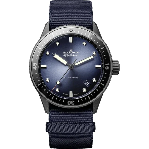Blancpain Bathyscaphe 5000A 0140 NAOA kol saati
