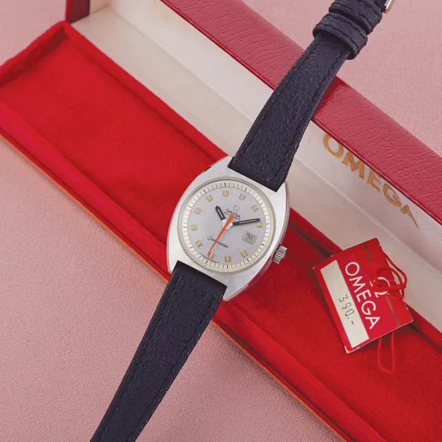 OMEGA OMEGA, REF. ST.566.033, SEAMASTER, NEW OLD STOCK, STAINLESS STEEL kol saati
