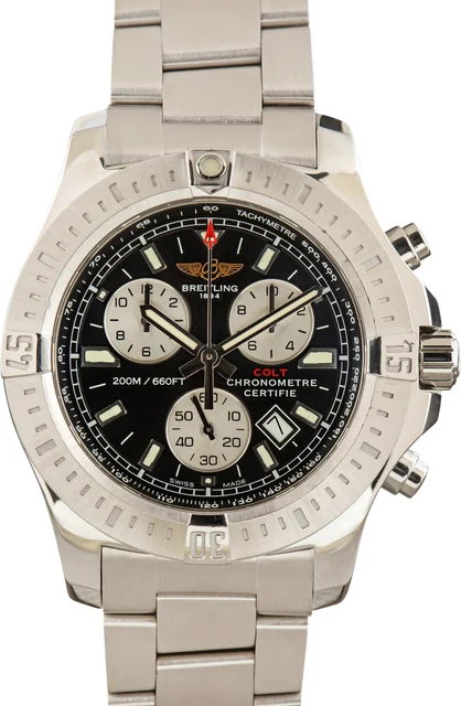 Breitling Colt Chronograph 44MM Stainless Steel A7338811/BD43 kol saati