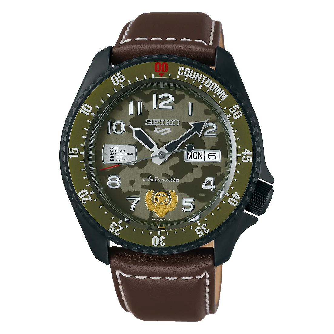 Seiko STREET FIGHTER V Limited Edition SRPF21K1 42.5 mm kol saati