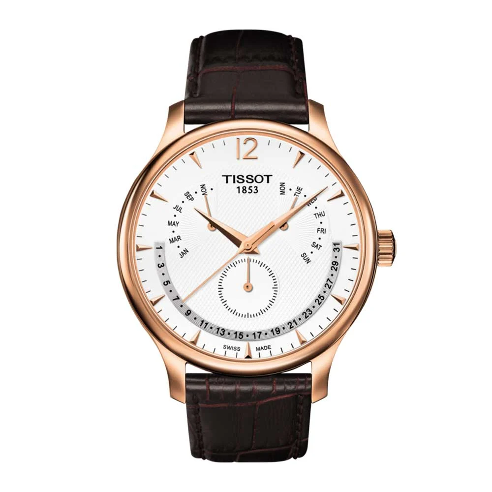 Tissot Tradition T0636373603700 42 mm kol saati