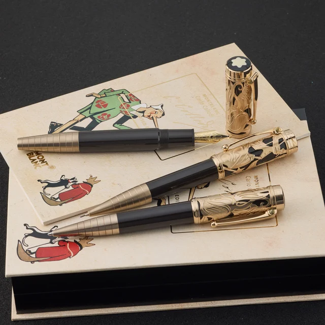 Montblanc MONTBLANC, REF. 106644, WRITERS EDITION: CARLO COLLODI, A SET OF THREE WRITING I