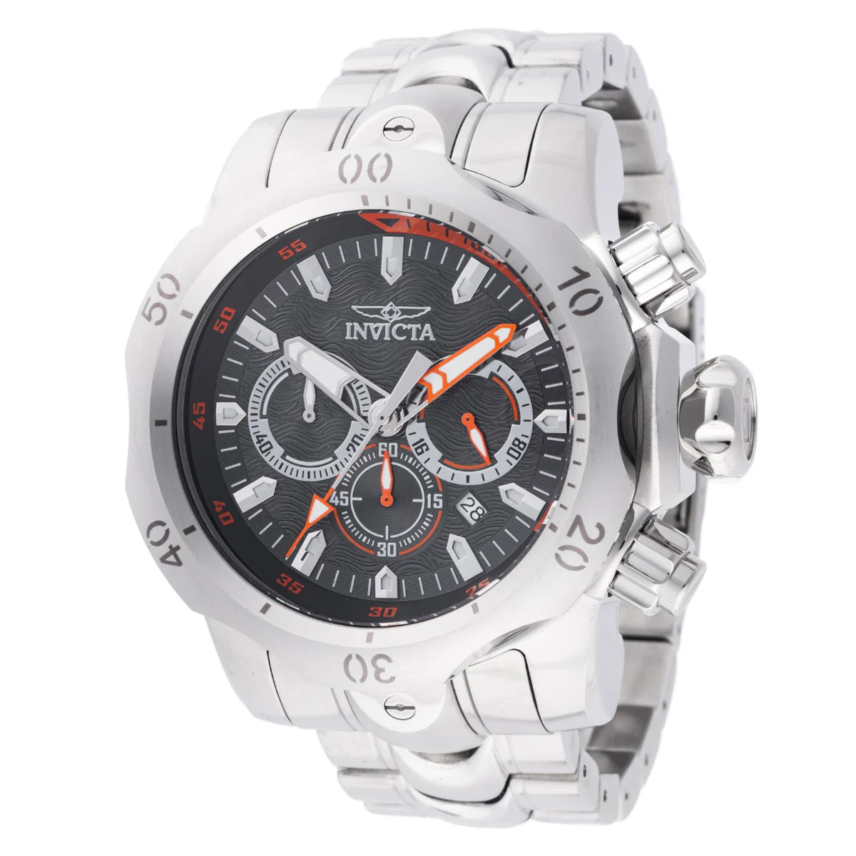 Invicta Venom Mutant Watch - 53.7mm. Steel (47930) kol saati