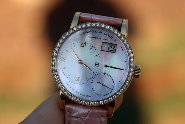 A. Lange & Sohne Lange & Söhne Little Lange 1 “Soirée” ref. 813.047 Pink M A. Lange & Söhn