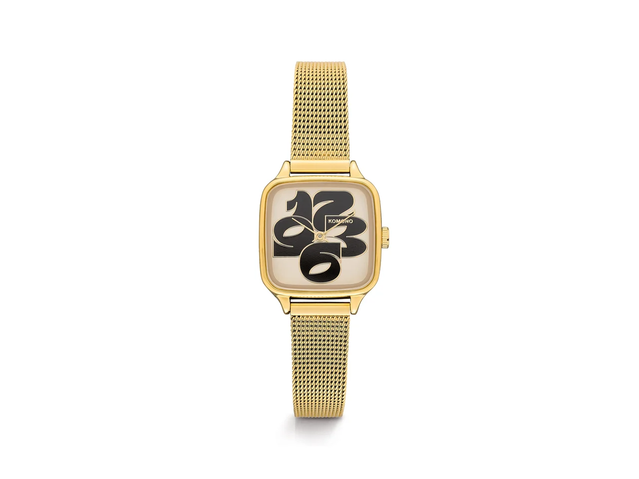 Komono Kate Royale Cameo Gold Noir KOM-W4218 kol saati