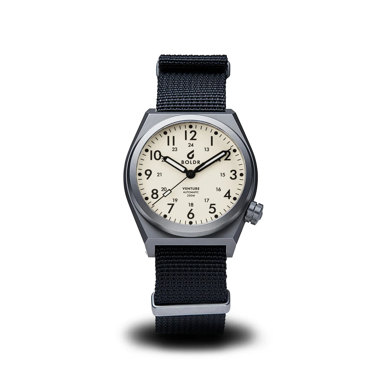 BOLDR Supply Co. Venture Ivory White (Preorder) VE-IVW-TI-20-44 44 mm kol saati
