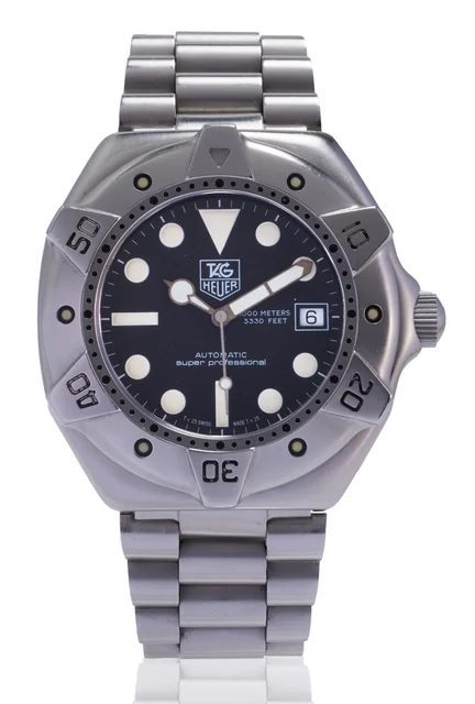 Tag Heuer TAG HEUER, REF WS 2110, SUPER PROFESSIONAL, STEEL kol saati