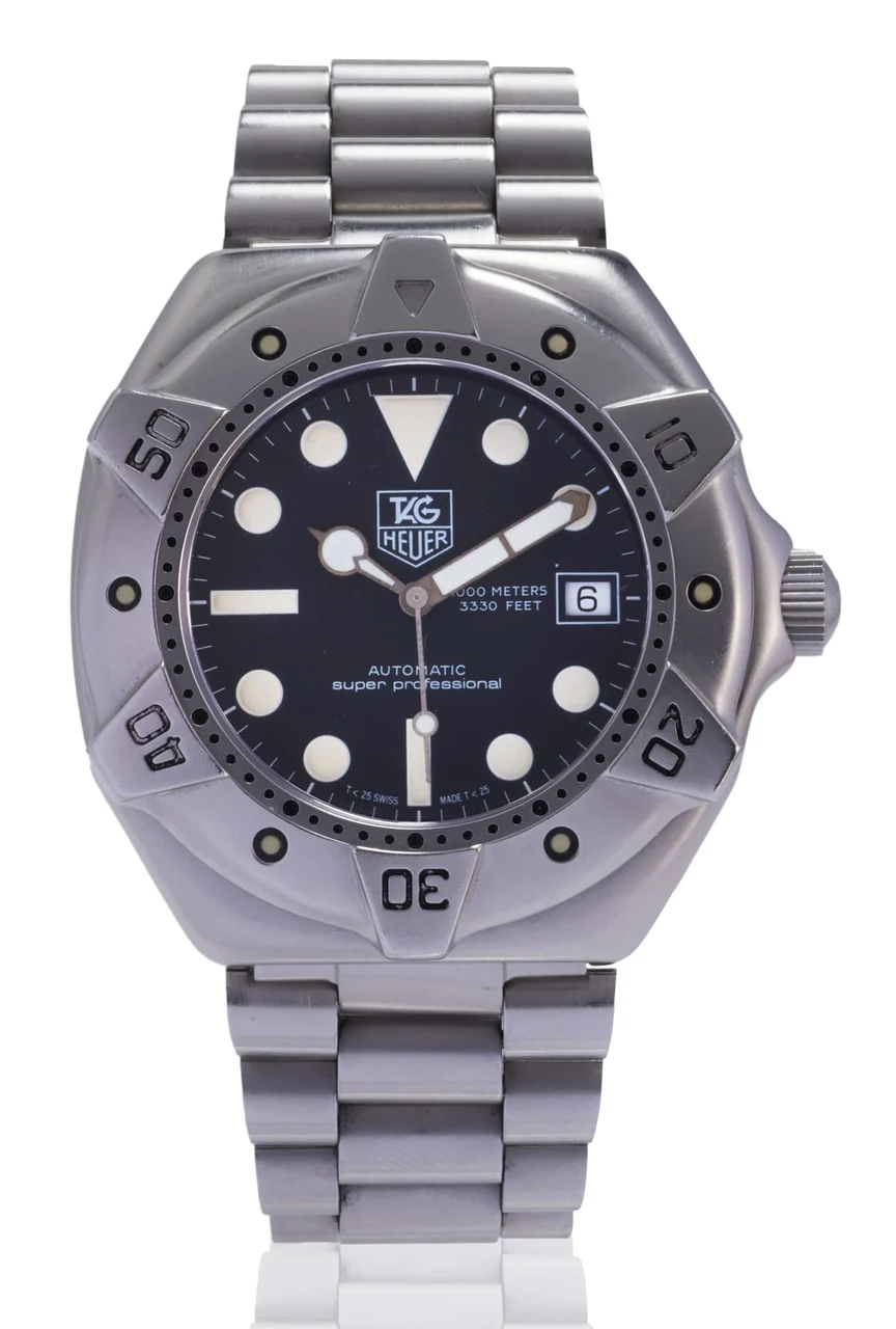 Tag Heuer TAG HEUER, REF WS 2110, SUPER PROFESSIONAL, STEEL kol saati