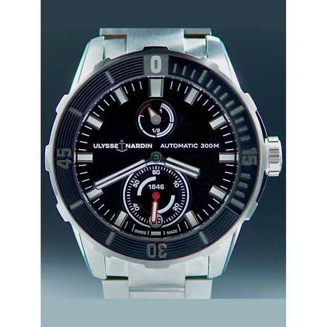 Ulysse Nardin Marine Diver Chronometer Black 44mm Titanium 210000080412 kol saati