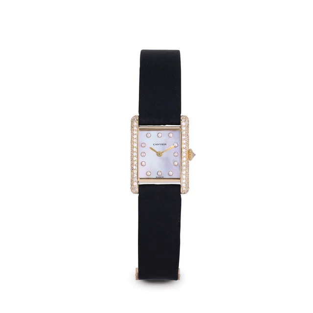 Cartier CARTIER, REF. 78277, TANK, 18K YELLOW GOLD kol saati
