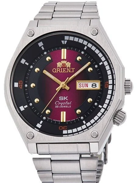 Orient Retro Reissue Automatic Dive Watch on a Bracelet #RA-AA0B02R19A kol saati