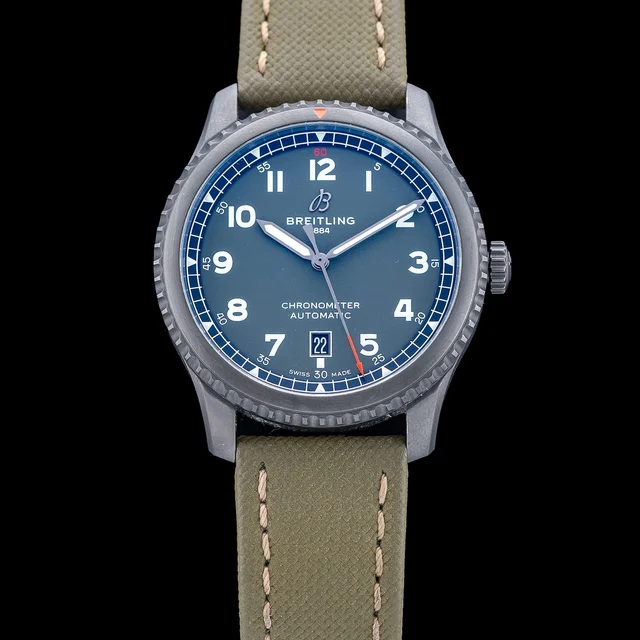 Breitling Aviator 8 Automatic 41 black steel Curtiss Warhawk M173152A1L1X1 210009N43722 ko