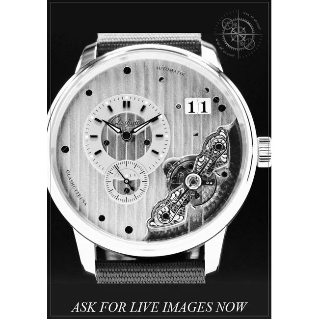 Glashutte Original Glashütte Original 1-91-02-02-02-64 PanoMaticInverse 210009N29307 42 mm kol saati