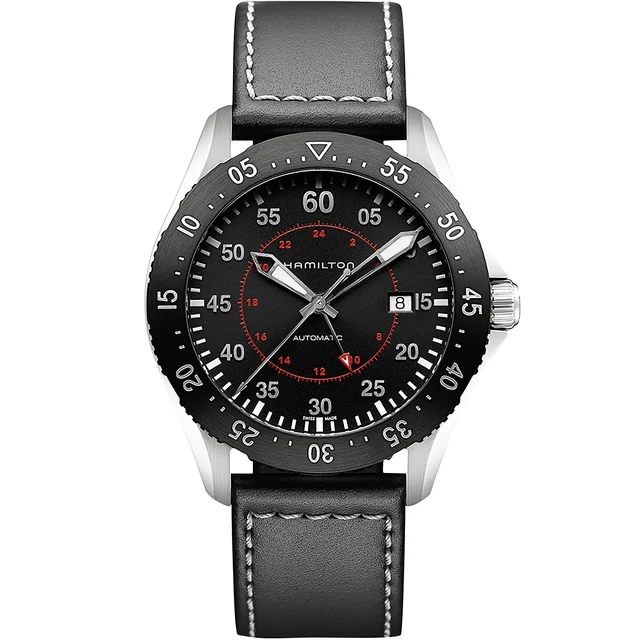 Hamilton Khaki Aviation Khaki Pilot GMT Auto H76755735 kol saati