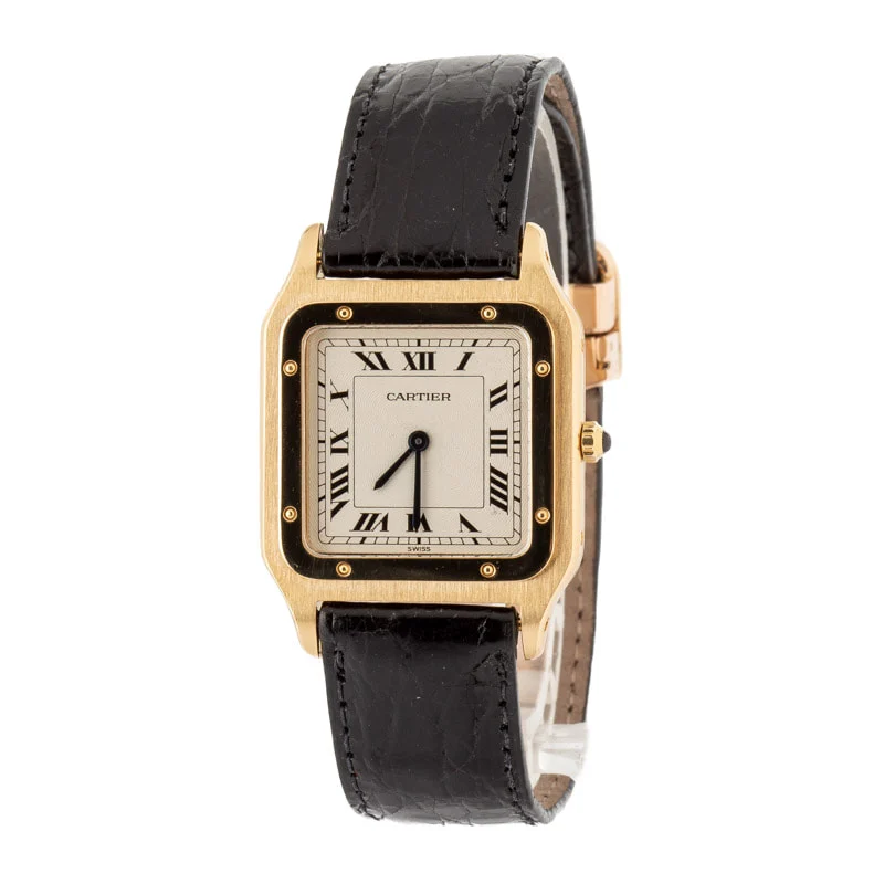 Cartier Santos Dumont W1505456 Yellow Gold kol saati