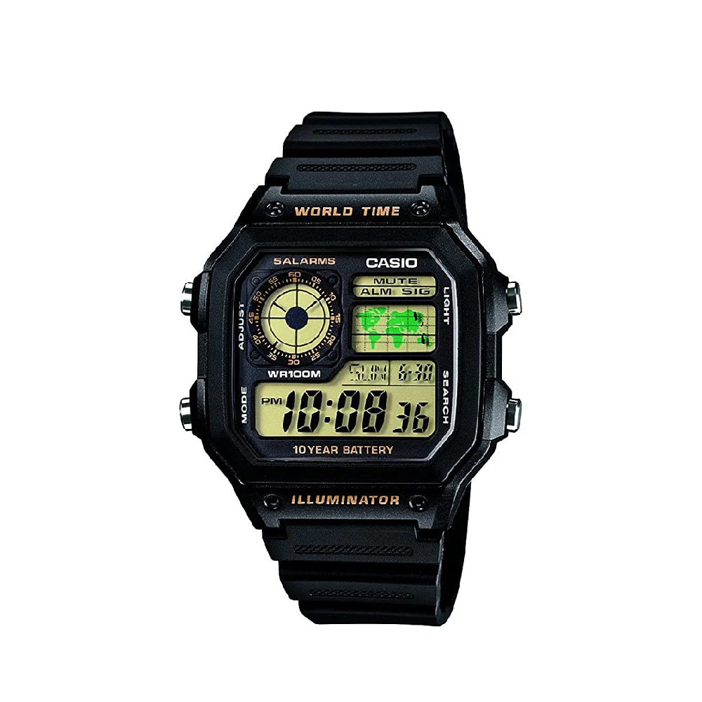 Casio CAE-1200WH-1BVDF 45 mm kol saati