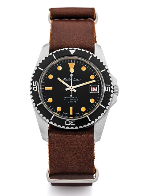 Mathey-Tissot Automatic Dive Watch Steel 5290 kol saati