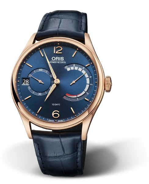 Oris Jahre Spinnler + Schweizer Limited Edition 01 111 7700 3085-Set 43 mm kol saati