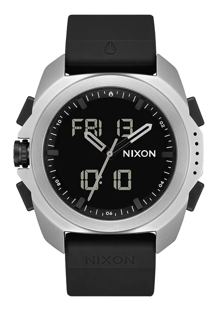 Nixon US Ripley - Silver / Black A1267-625-00 kol saati