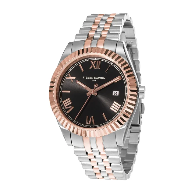 OPERA MENS Timbre 40mm - Twotone Rose Gold and Silver with Twotone Rose Gold and Silver Me