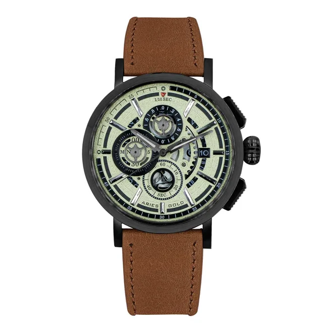 Aries Gold Bk-bei G 7018 BK-BEI kol saati