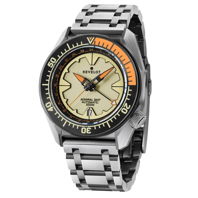 REVELOT Admiral GMT R10-7C9A1B1/S22-1B1BB4 kol saati