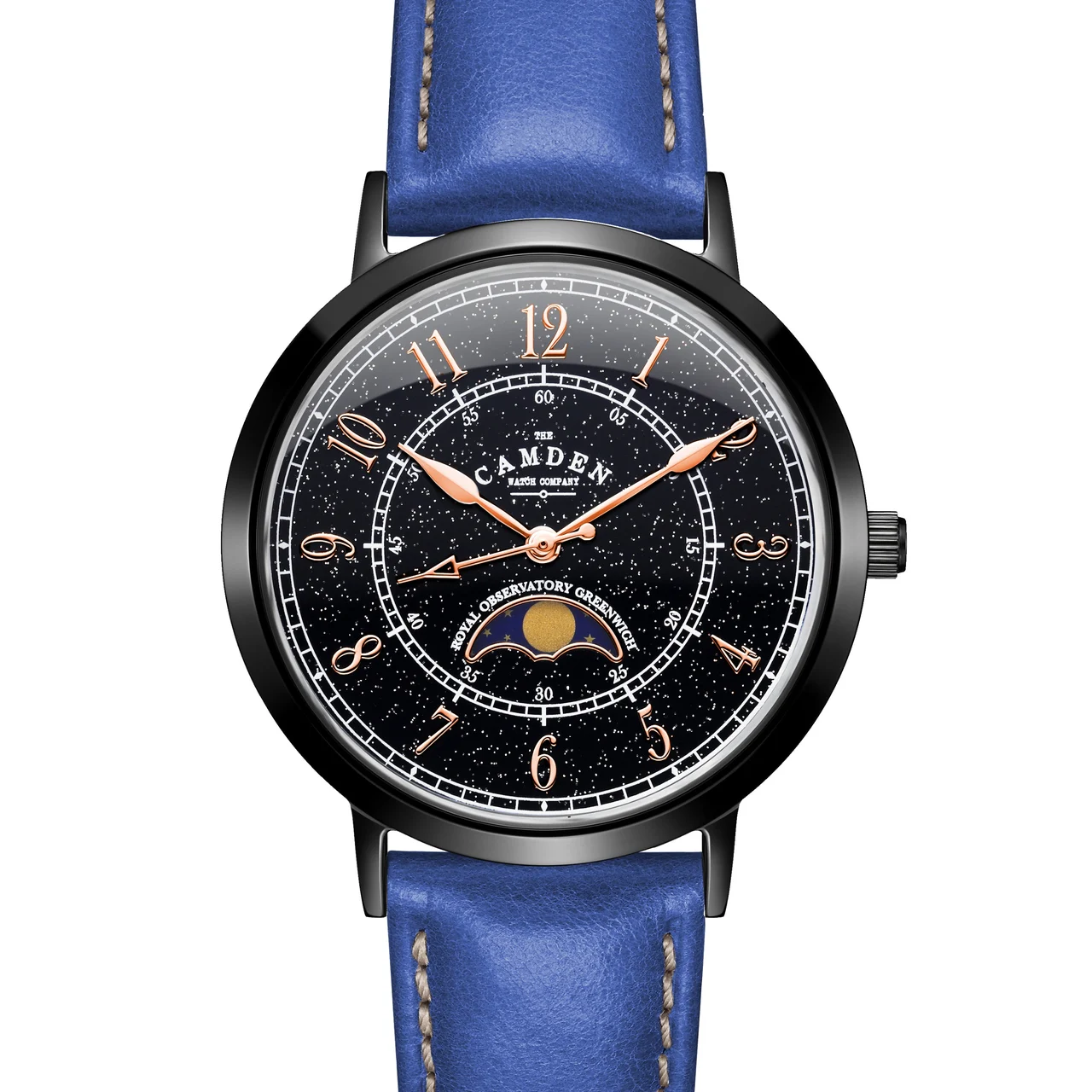 The Camden Watch Company 27-MOON-44E 37 mm kol saati