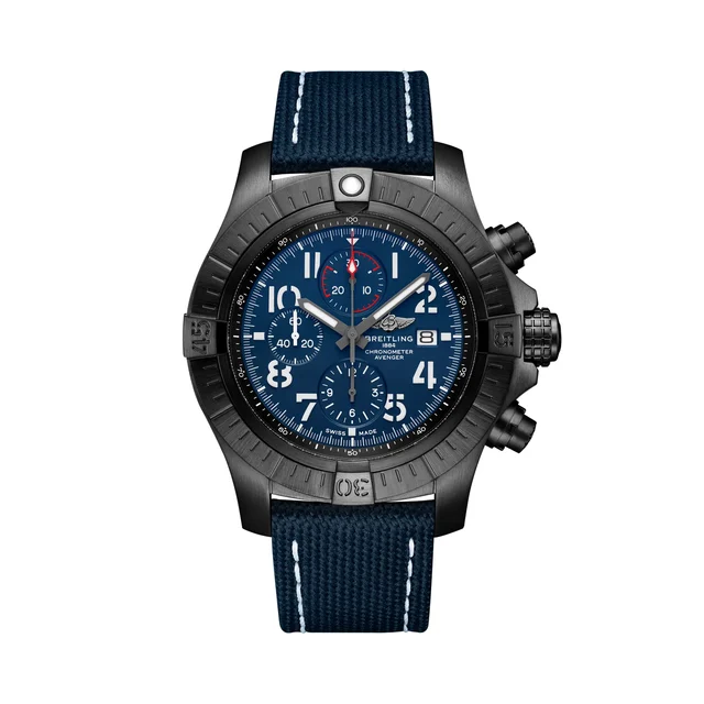 Breitling Super Avenger Chronograph 48 Night Mission V13375101C1X2 kol saati