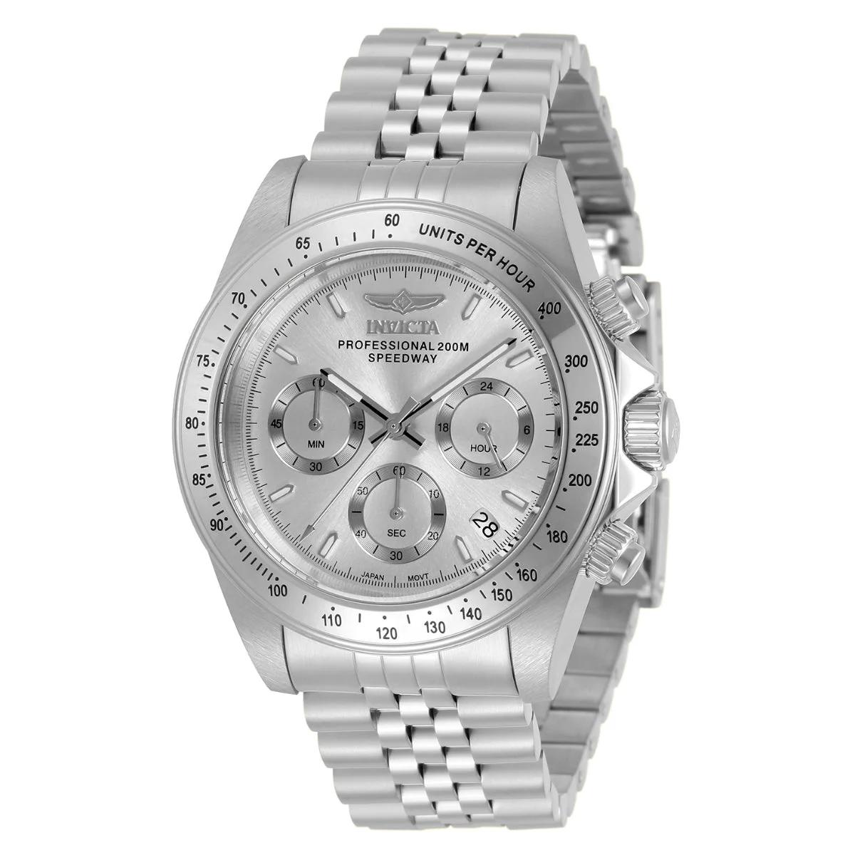Invicta Speedway Velisque Watch - 39.5mm, Steel (ZG-30988) 39.5 mm kol saati