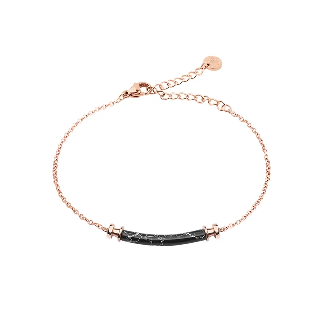 Paul Hewitt Starboard Armkette Roségold Black Marble PH-B-BM-R kol saati