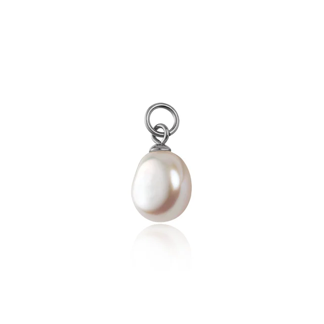 Default Solid Pearl Charm Silber PH-JE-1192 kol saati