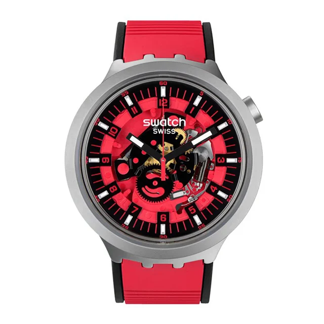 Swatch Red Juicy SB07S110 kol saati