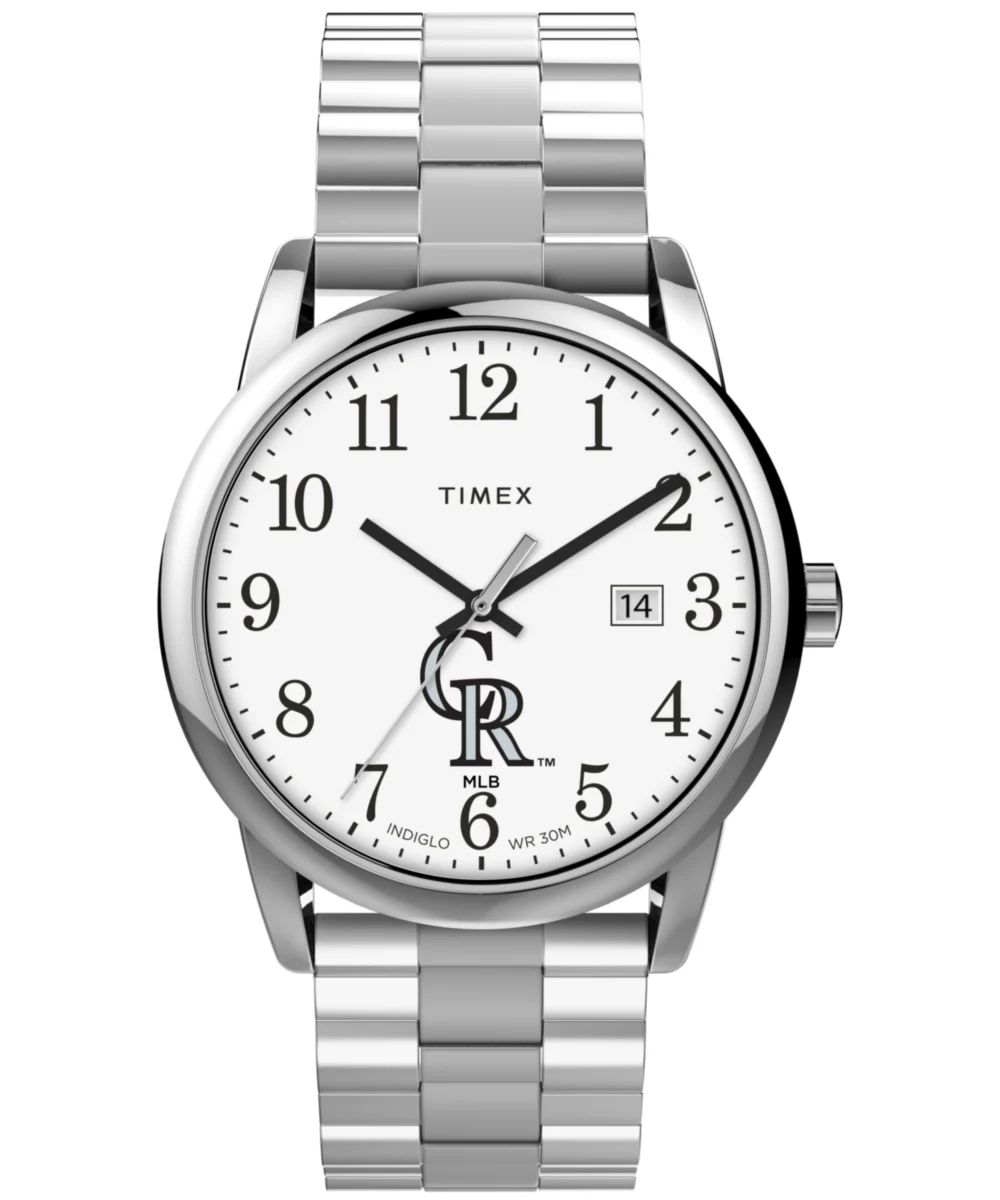 Timex Easy Reader Expansion Bracelet Colorado Rockies TWZBROCMZ 38 mm kol saati