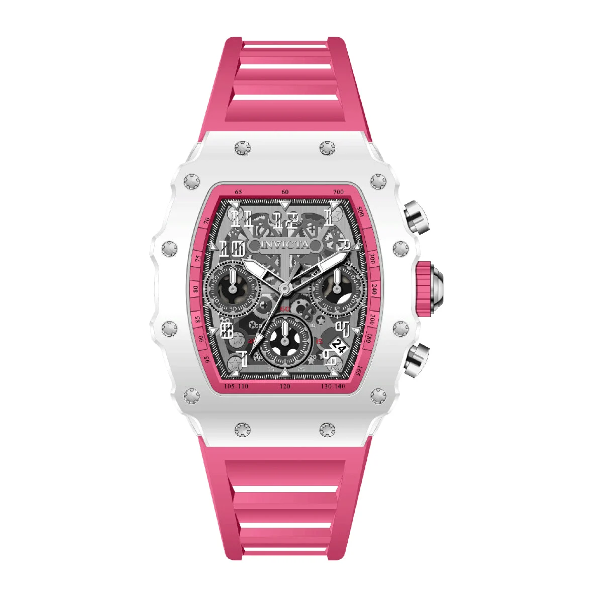 Invicta Racing Watch - 40mm, Pink (69606) 40 mm kol saati