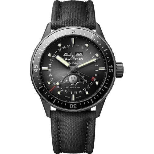 Blancpain Bathyscaphe Quantième Complet Phases de Lune 5054 0130 B52A kol saati