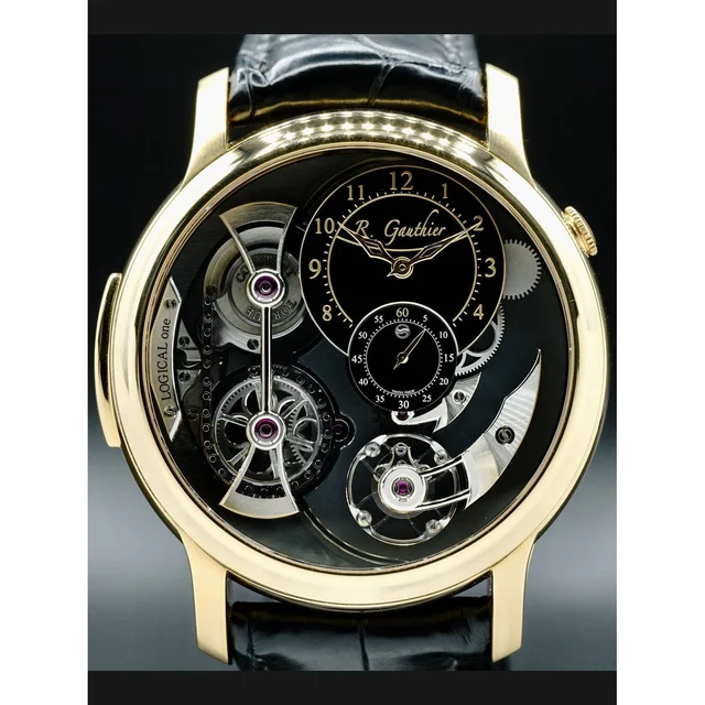 Romain Gauthier Logical One Yellow Gold 210000029600 kol saati