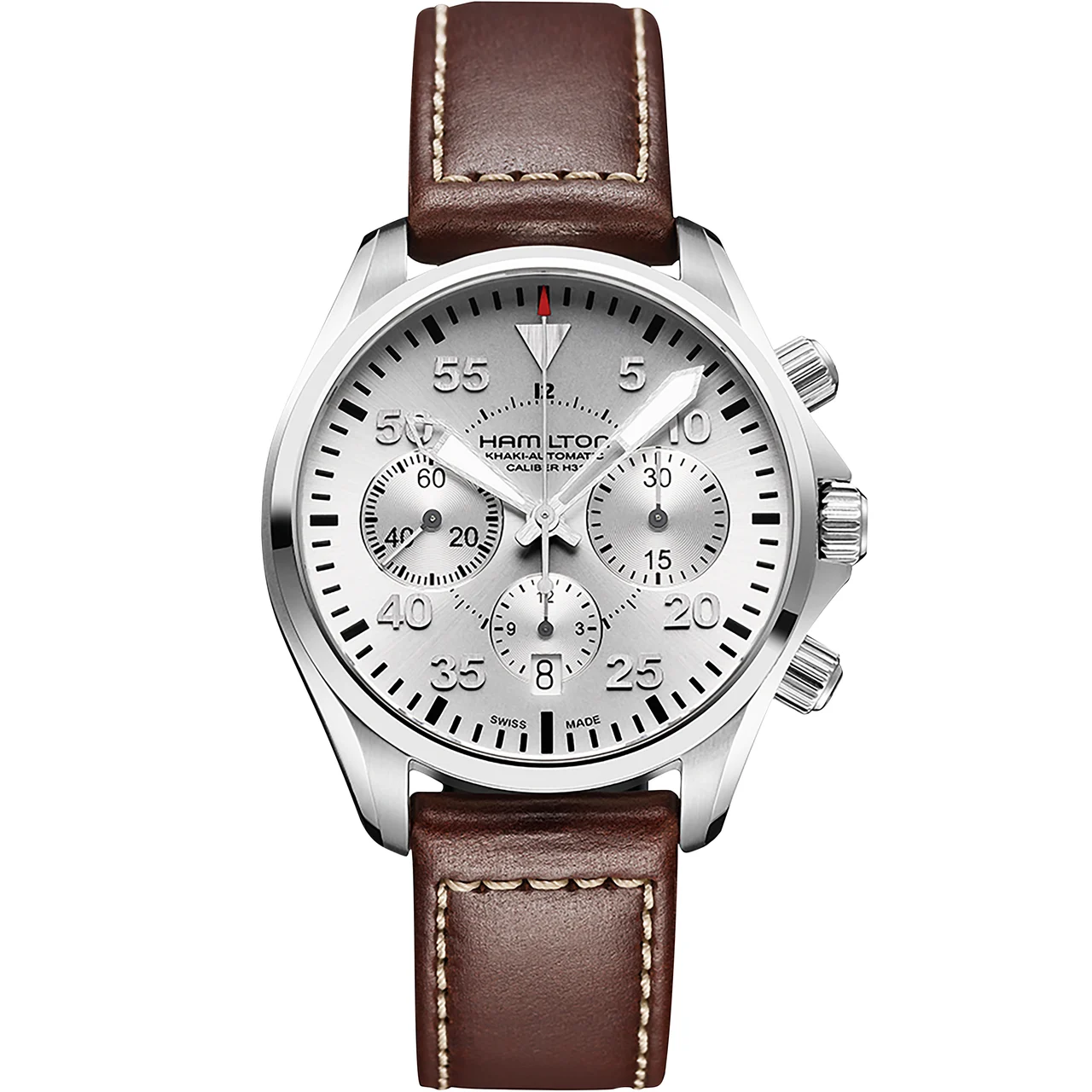 Hamilton Khaki Aviation Khaki Pilot Auto Chrono H64666555 42 mm kol saati