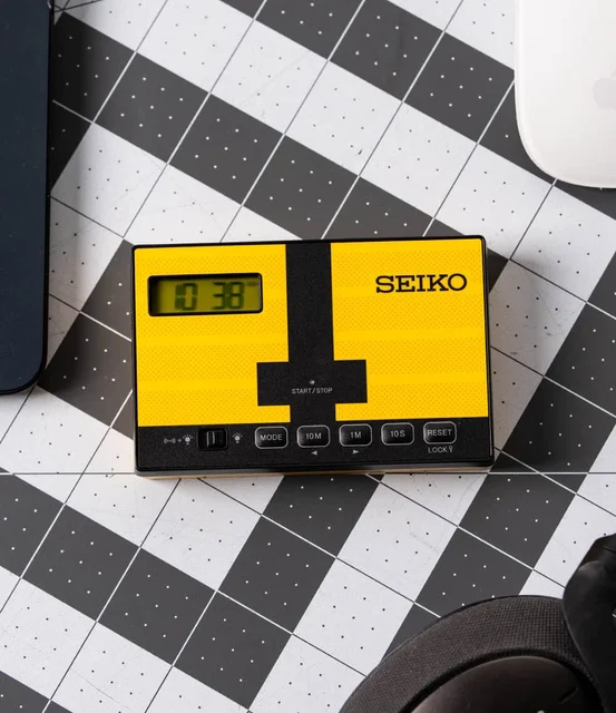 Seiko Clocks Heritage Design Sports Clock QHL098Y kol saati