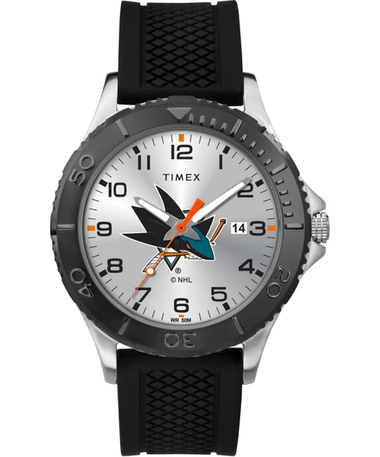 Timex Gamer Black San Jose Sharks TWZHSHAMD kol saati