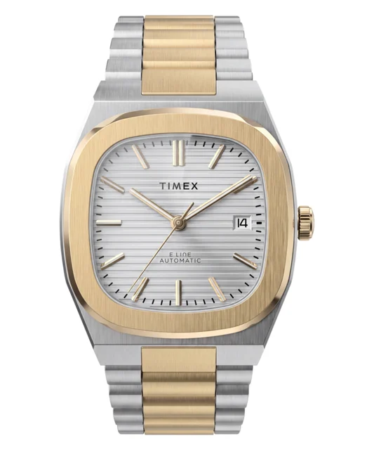 Timex Automatic E Line 38mm Stainless Steel Bracelet Watch TW6A00600 kol saati
