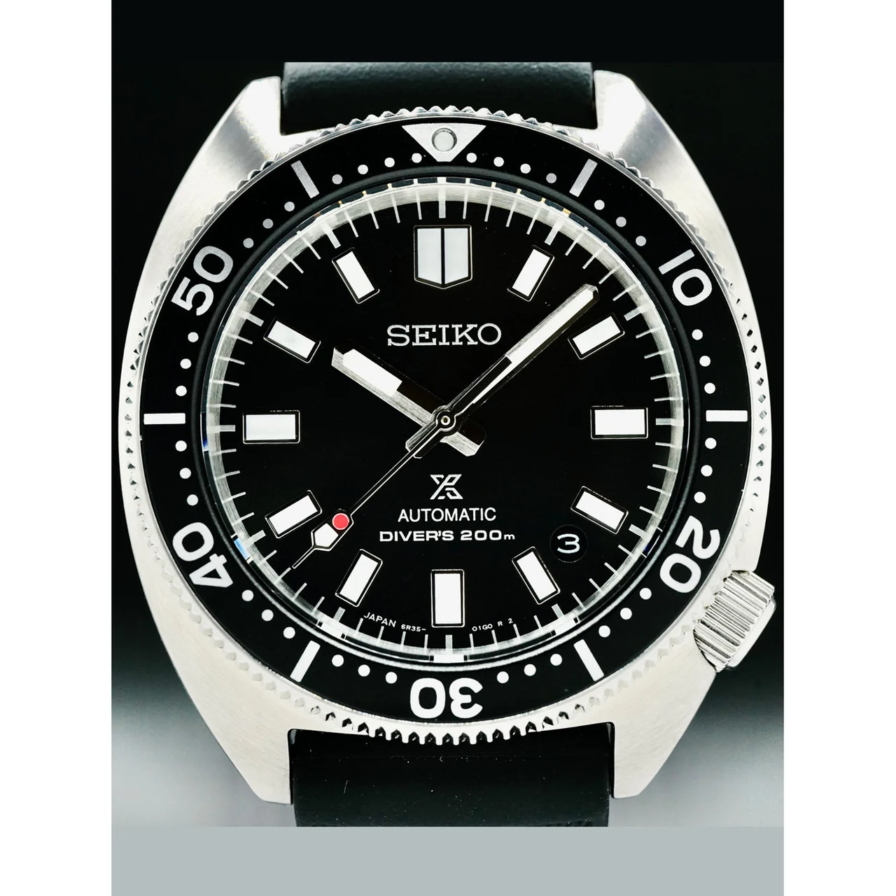 Seiko Prospex Diver's SS Automatic Black Dial 210000074700 41 mm kol saati
