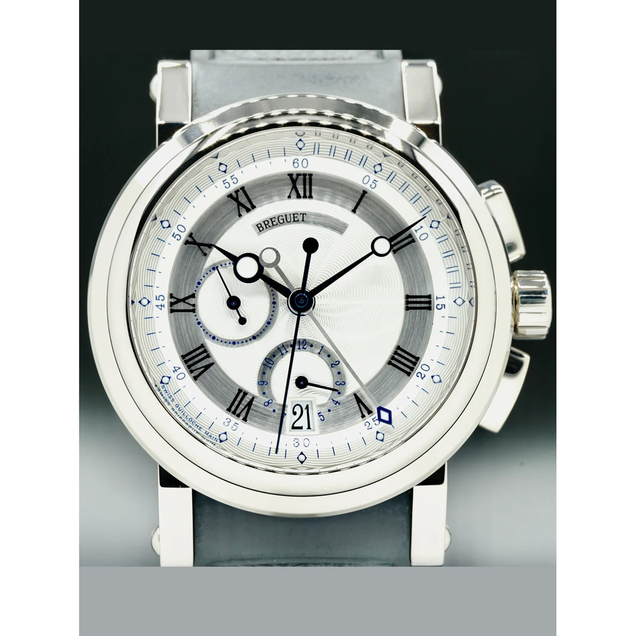 Breguet Marine Chronograph 210000064053 42 mm kol saati