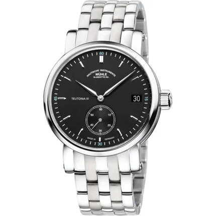 Muhle Glashutte Mühle Glashütte Teutonia IV Small Second M1-44-43-MB kol saati