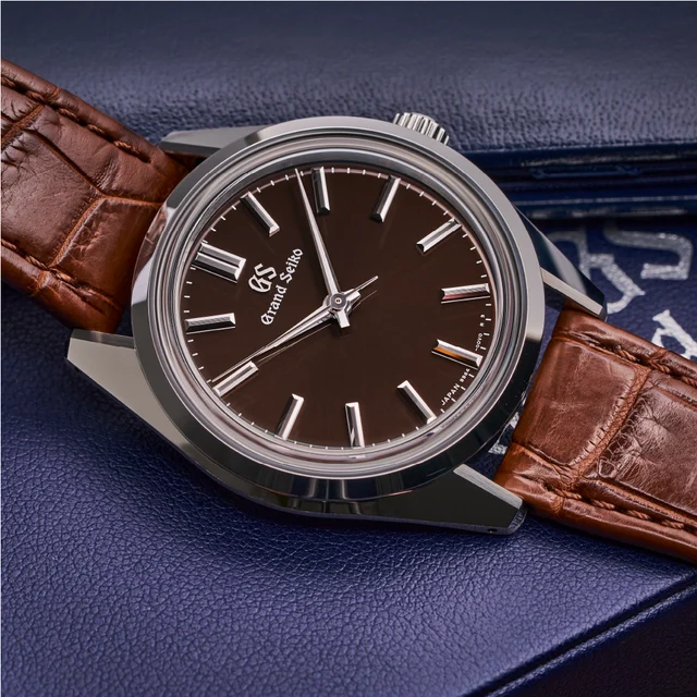 Grand Seiko Heritage with Brown Dial kol saati
