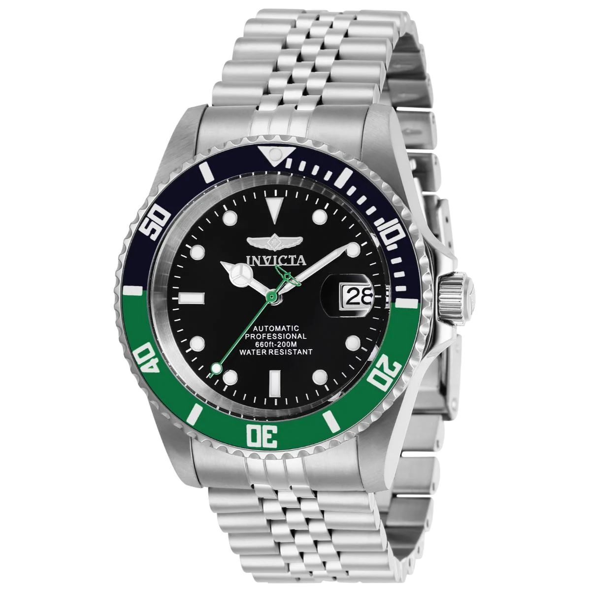 Invicta Open Box Pro Diver Navigator Automatic Watch - 42mm. Steel (AIC-29177) 42 mm kol saati