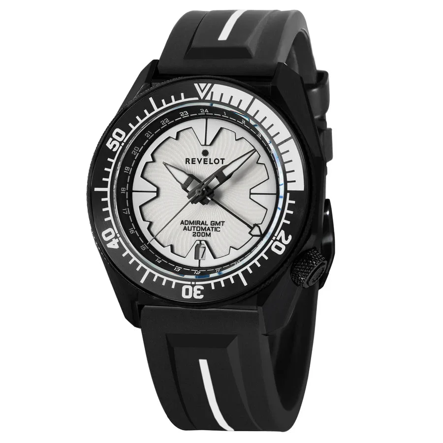 REVELOT Admiral GMT R10-7B4D4B1/S22-4B4BB4 42 mm kol saati