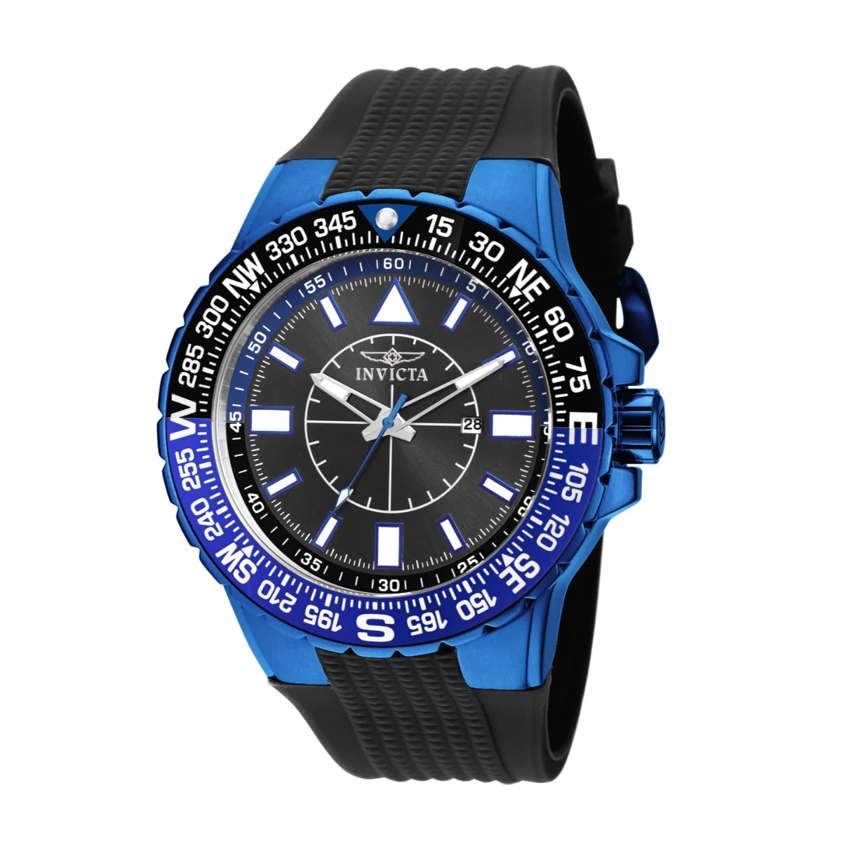 Invicta Aviator Pro Altitude Watch - 52mm, Black (ZG-19269) 52 mm kol saati